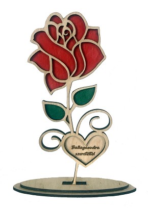 Talpas álló rózsa