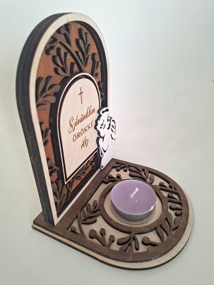 Kegyeleti mécses tartó - anygal